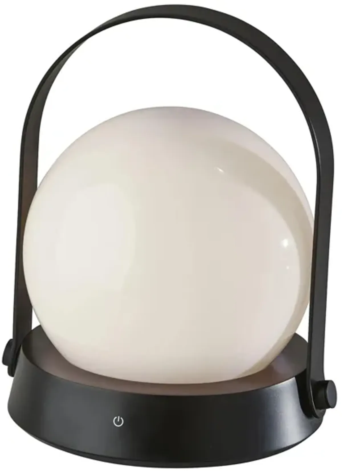 Millie LED Color Changing Lantern Table Lamp in Black by Adesso Inc