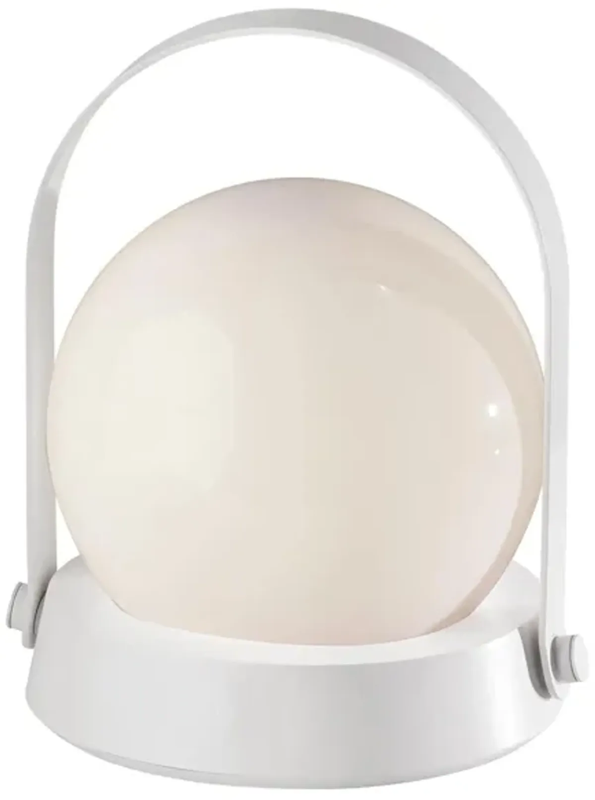 Millie LED Color Changing Lantern Table Lamp in White by Adesso Inc