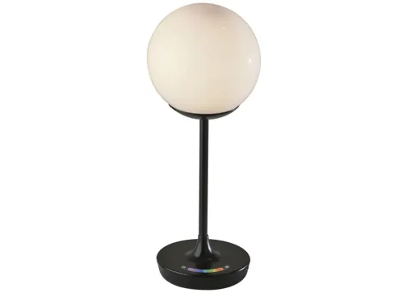 Millie LED Color Changing Table Lamp in Black by Adesso Inc