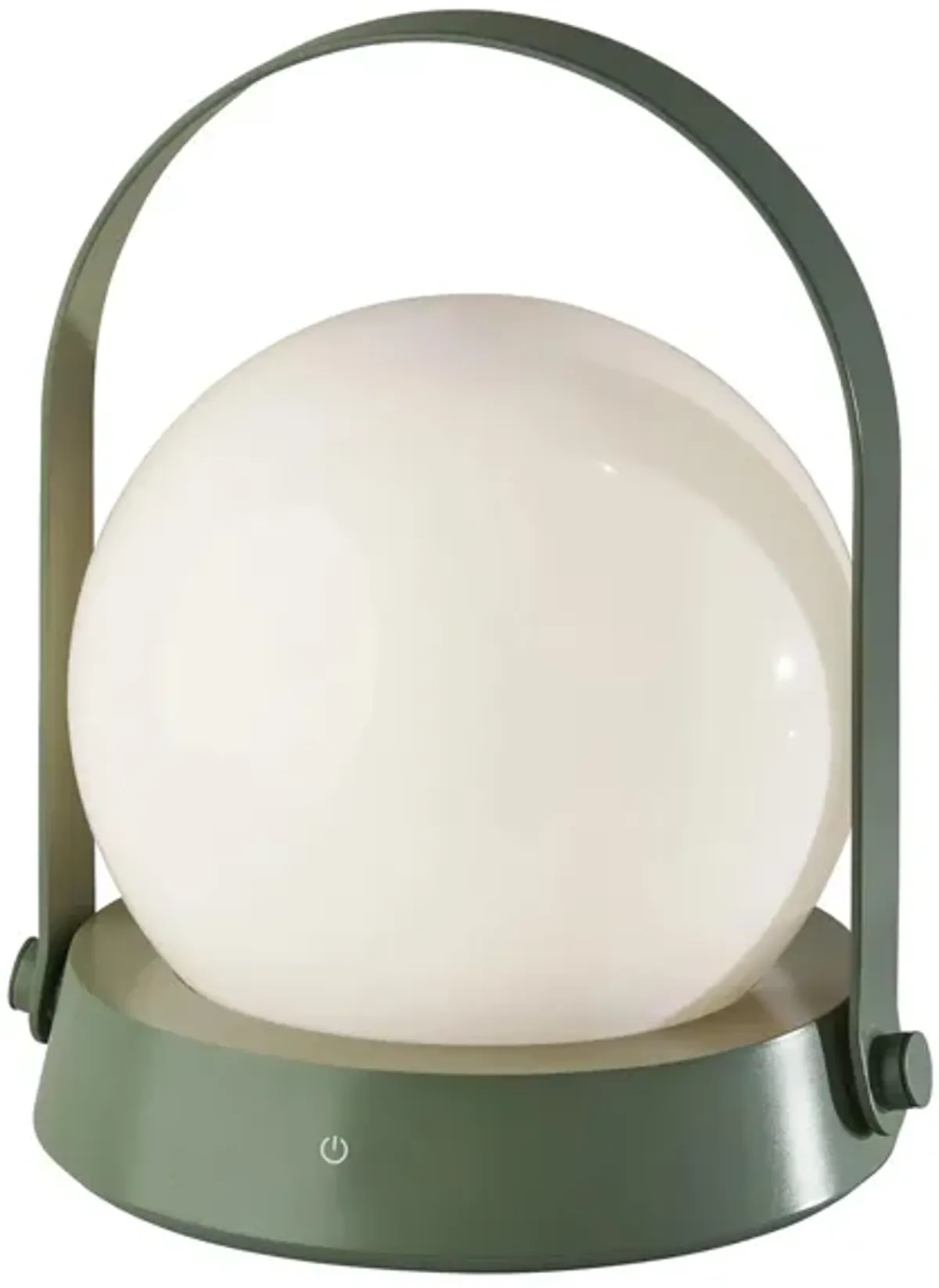 Millie LED Color Changing Lantern Table Lamp in Sage Green by Adesso Inc