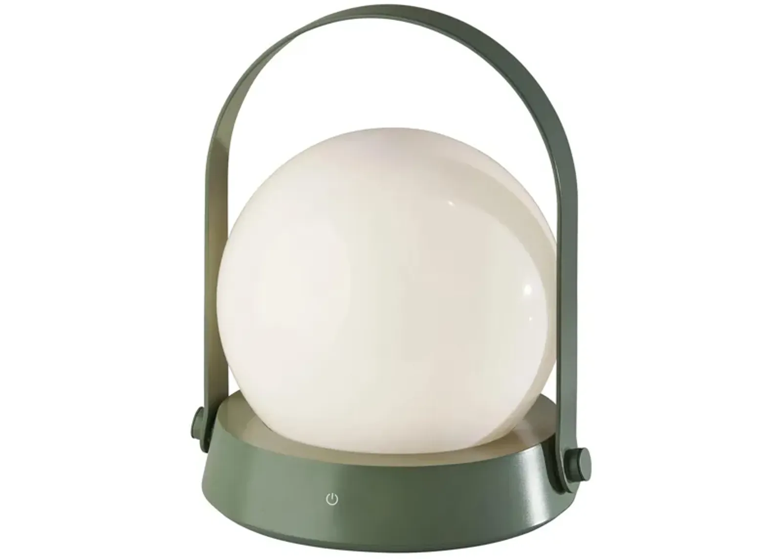 Millie LED Color Changing Lantern Table Lamp in Sage Green by Adesso Inc