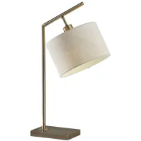 Reynolds Antique Table Lamp in Antique Brass by Adesso Inc