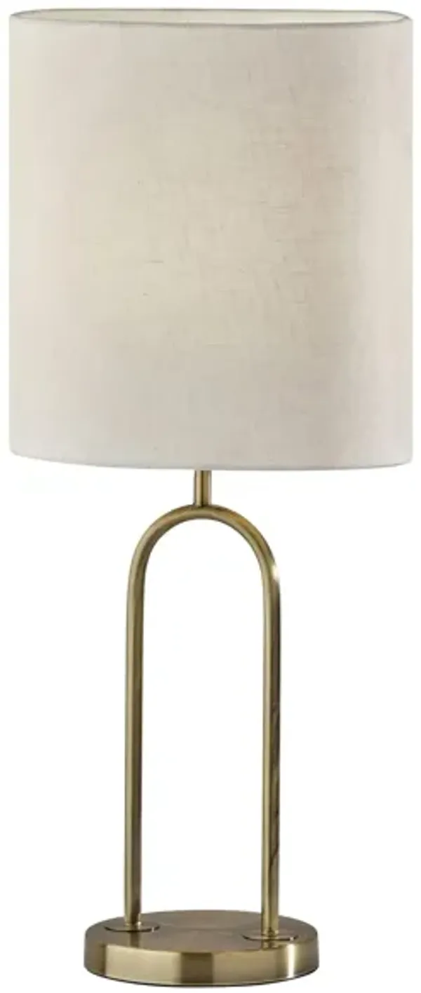 Joey Brass Table Lamp