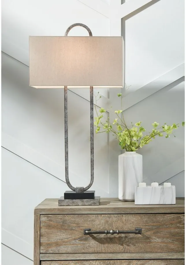 Bennish Table Lamp in Gray by Ashley Express