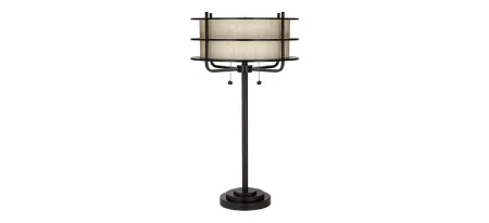 kathy ireland Home Ovation Table Lamp in Bronze by Pacific Coast