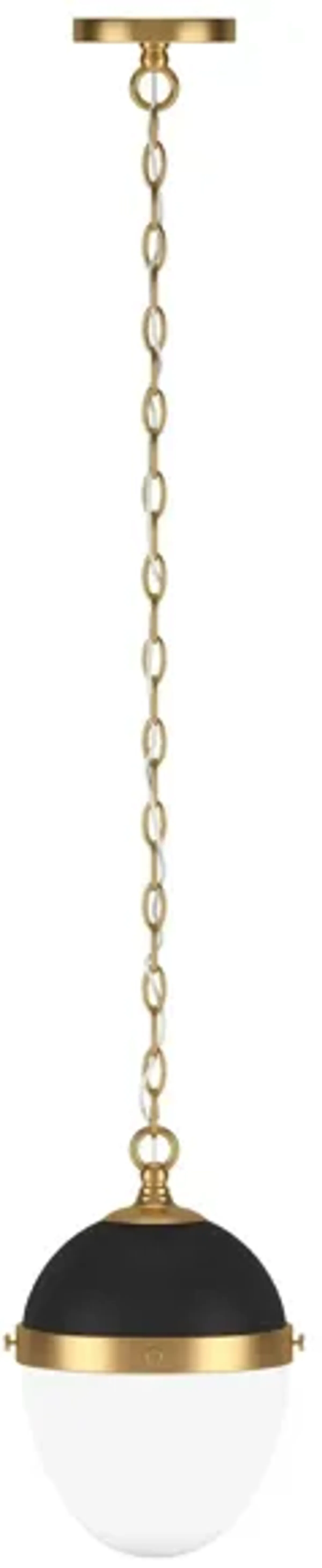 Aurelia Pendant in Blackened Bronze by Hudson & Canal