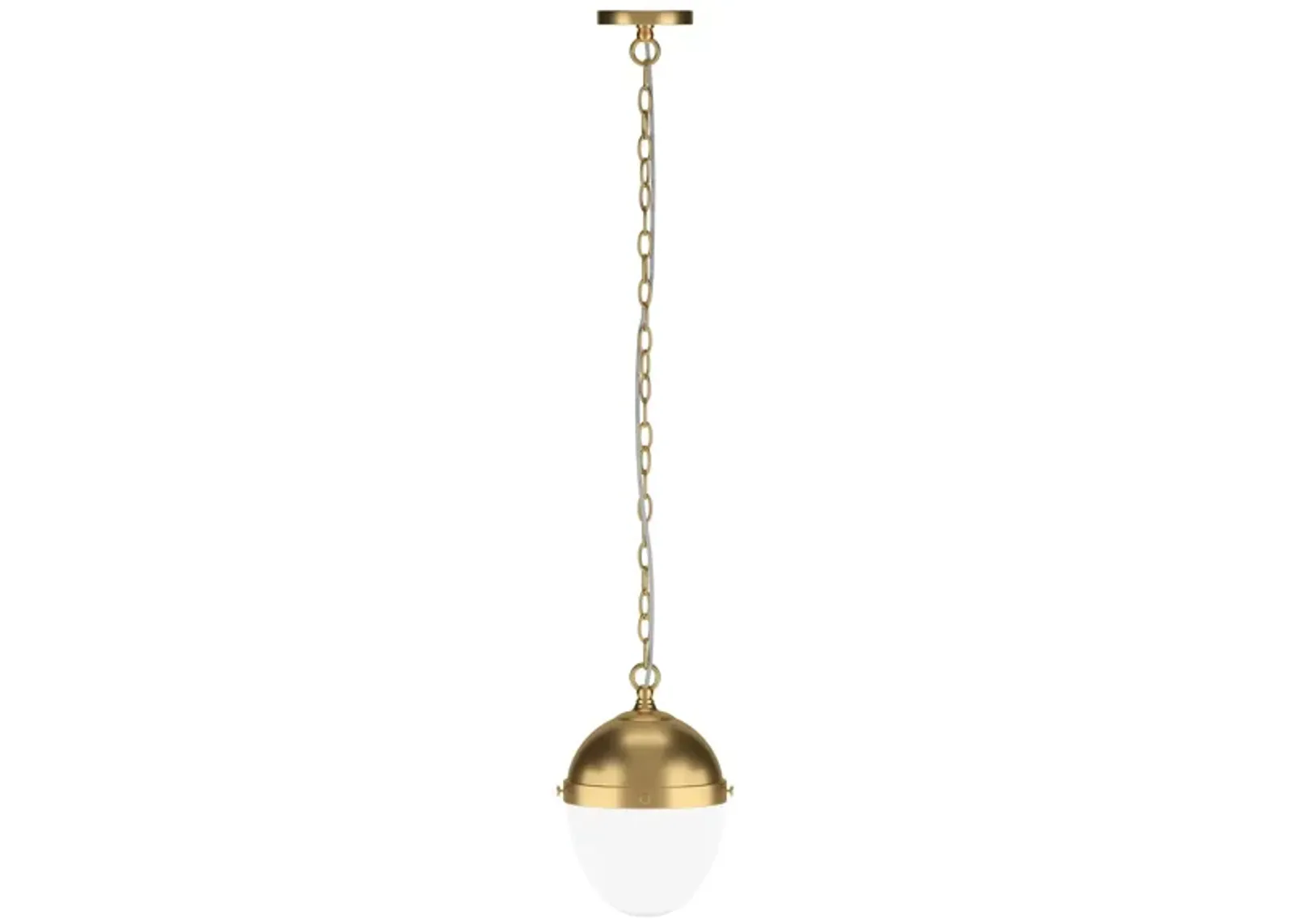 Aurelia Pendant in Brass by Hudson & Canal