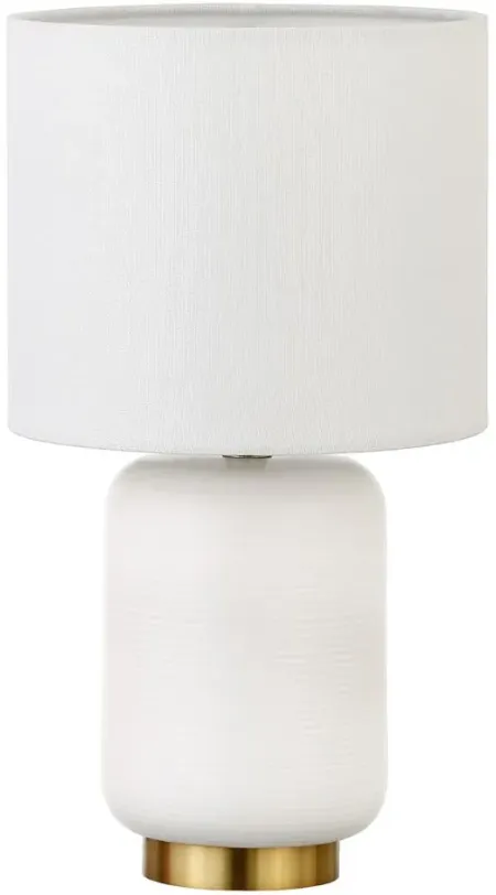 Apollo Mini Accent Lamp in Matte White by Hudson & Canal