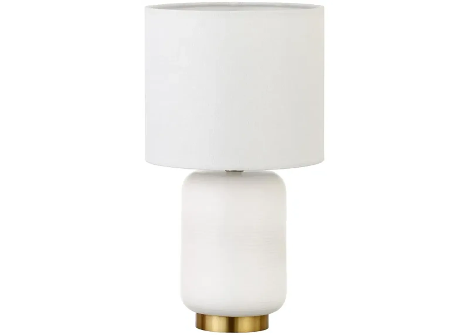 Apollo Mini Accent Lamp in Matte White by Hudson & Canal