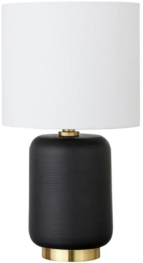 Apollo Mini Accent Lamp in Matte Black by Hudson & Canal