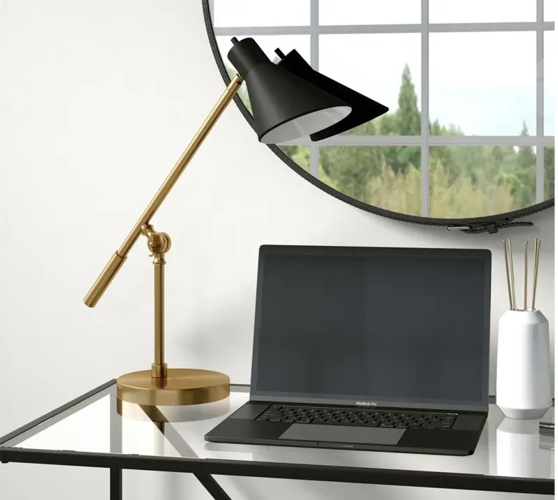 Arnold Table Lamp in Brass by Hudson & Canal