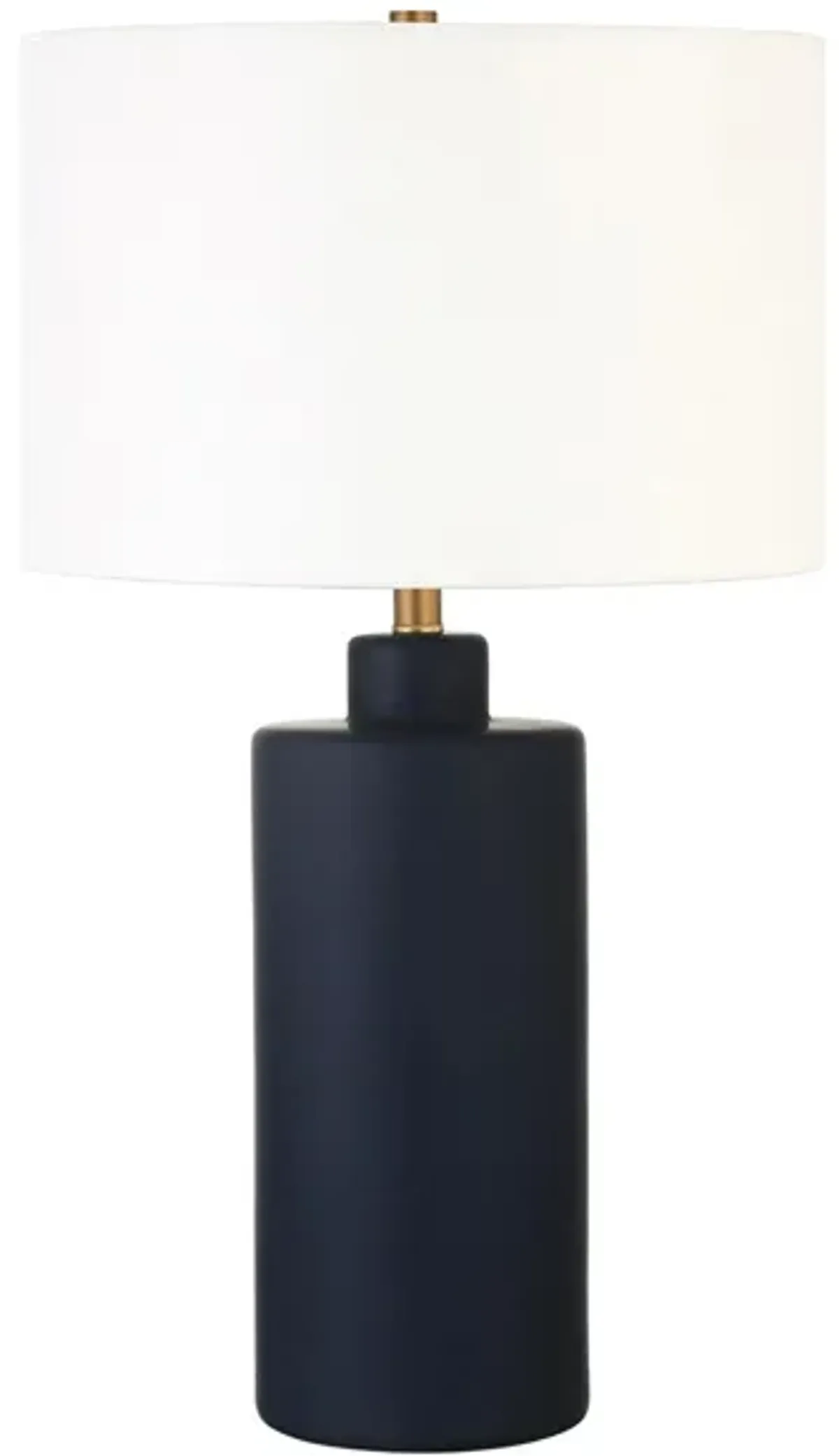 Elmdale Table Lamp in Matte Navy by Hudson & Canal