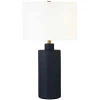 Elmdale Table Lamp in Matte Navy by Hudson & Canal