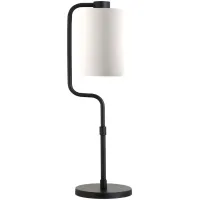 Gabriel Table Lamp in Blackened Bronze by Hudson & Canal