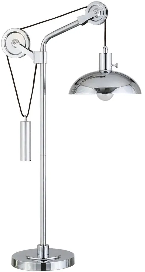 Hariman Table Lamp in Polished Nickel by Hudson & Canal