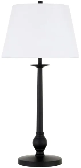 Ismael Table Lamp in Blackened Bronze by Hudson & Canal