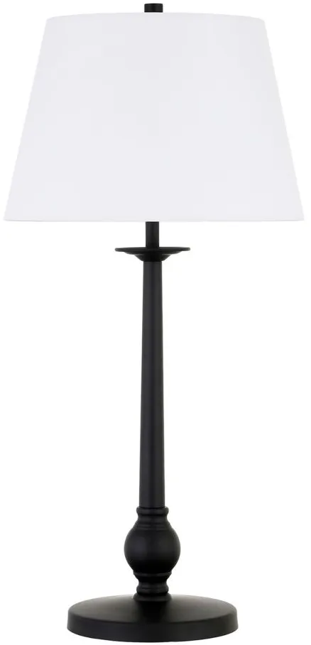 Ismael Table Lamp in Blackened Bronze by Hudson & Canal