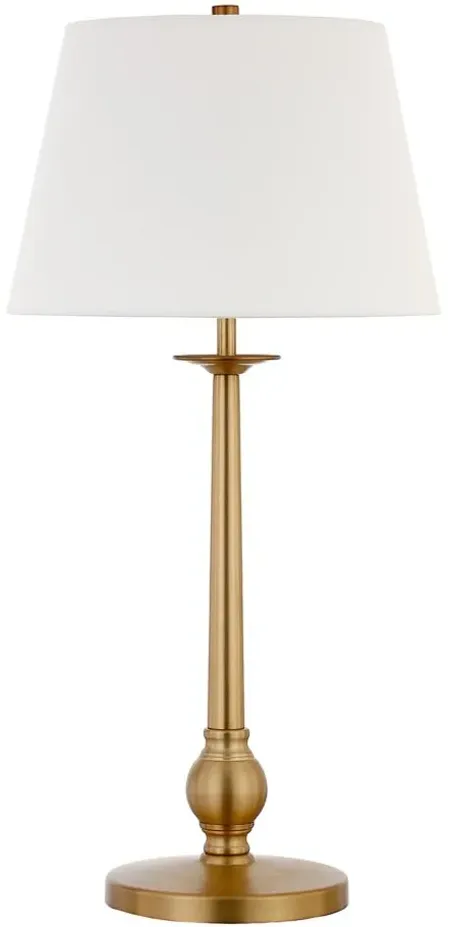 Ismael Table Lamp in Brass by Hudson & Canal