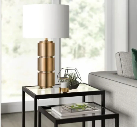 Julia Table Lamp in Brass by Hudson & Canal