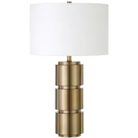 Julia Table Lamp in Brass by Hudson & Canal