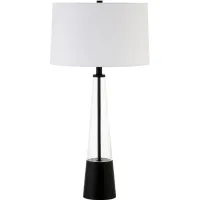 Krista Table Lamp in Blackened Bronze by Hudson & Canal