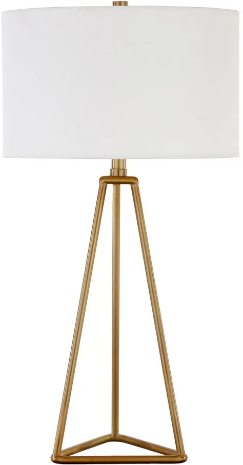Layla Table Lamp in Brass by Hudson & Canal