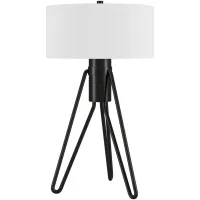 Marina Table Lamp in Blackened Bronze by Hudson & Canal