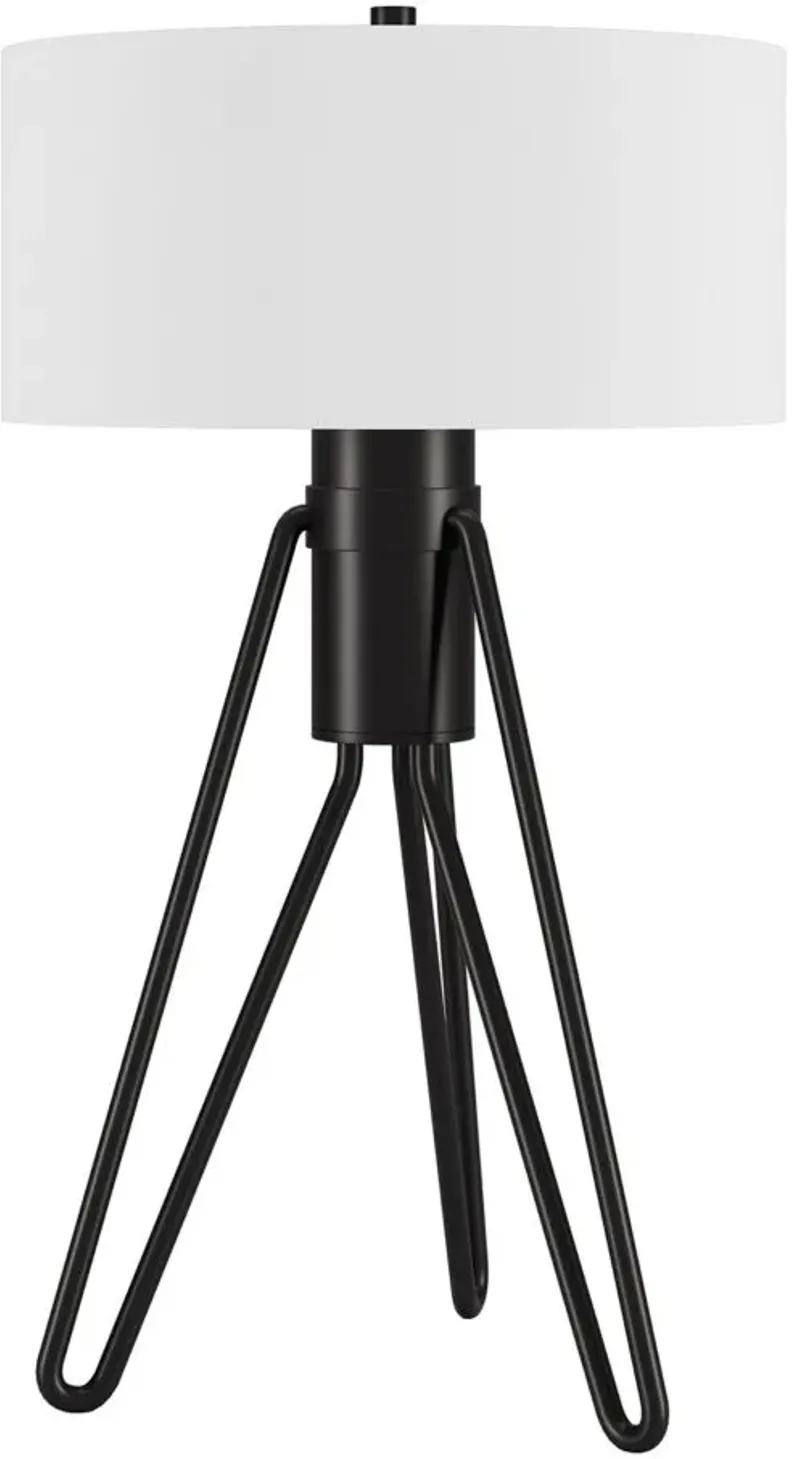 Marina Table Lamp in Blackened Bronze by Hudson & Canal