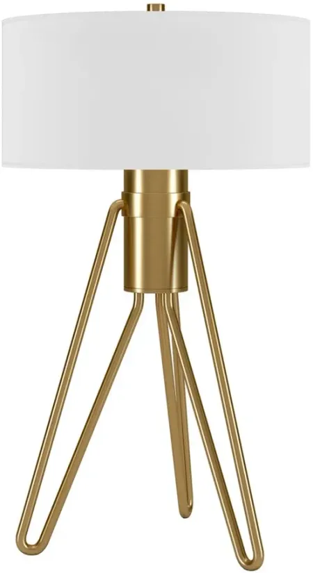 Marina Table Lamp in Brass by Hudson & Canal