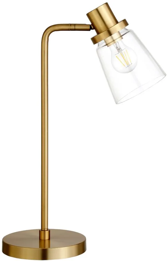Perry Table Lamp in Brass by Hudson & Canal