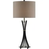 Pzas Table Lamp in Black by Crestview Collection