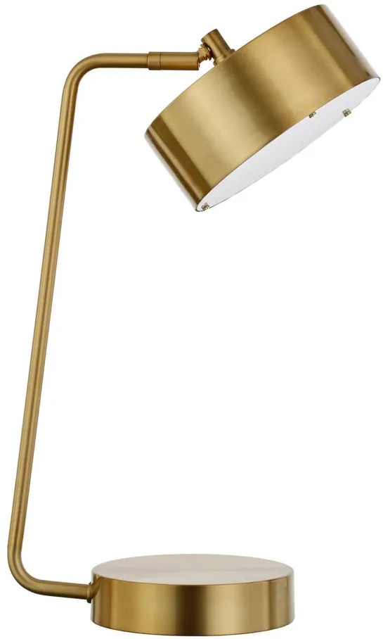 Tess LED Table Lamp in Brass by Hudson & Canal