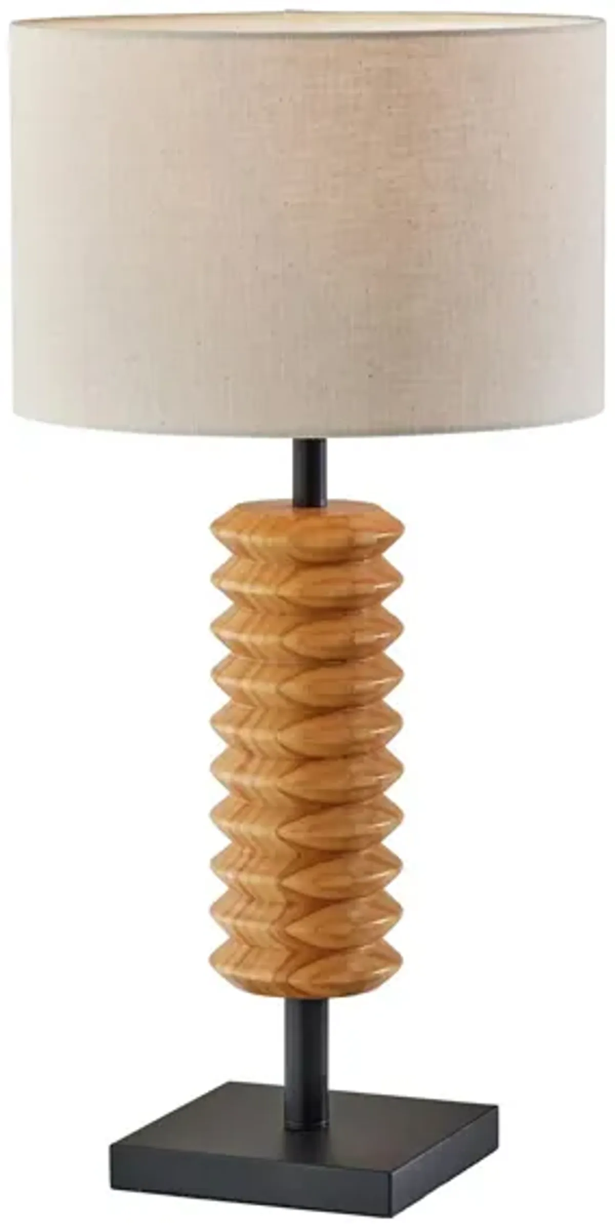 Judith Table Lamp in Black by Adesso Inc