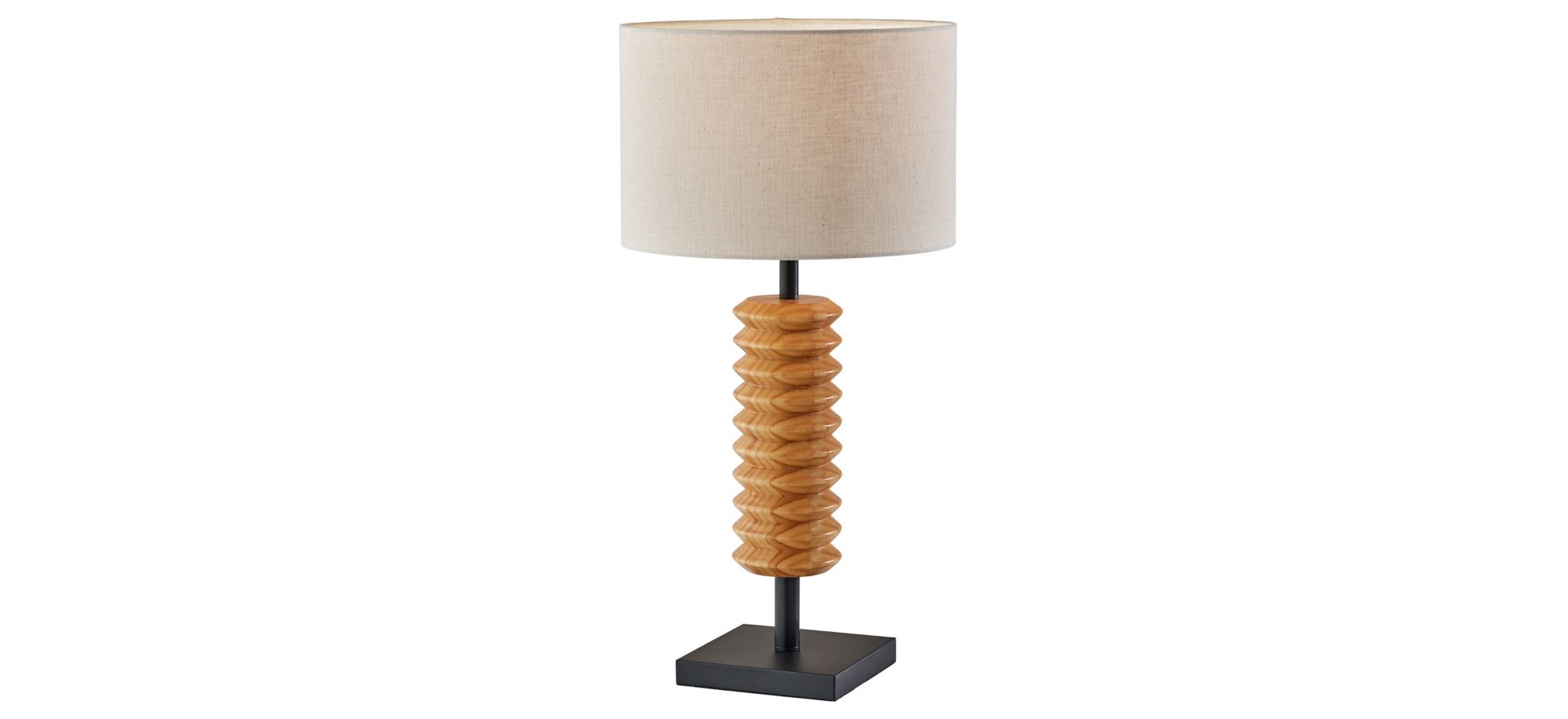 Judith Table Lamp in Black by Adesso Inc