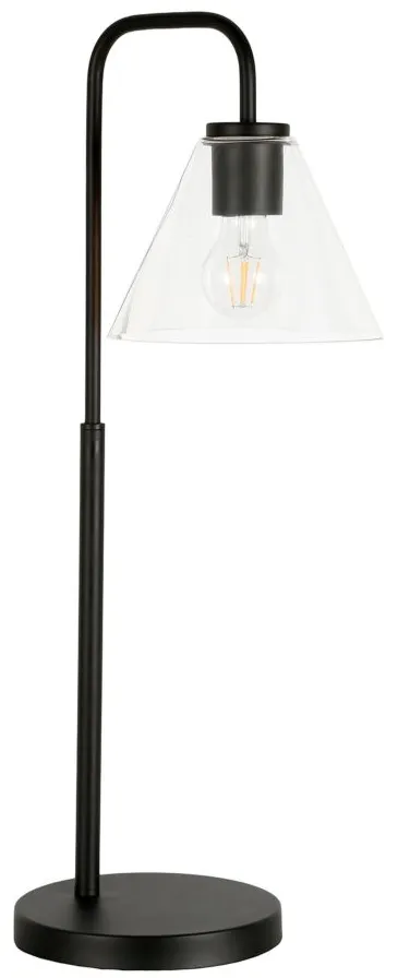 Helen Table Lamp in Blackened Bronze by Hudson & Canal