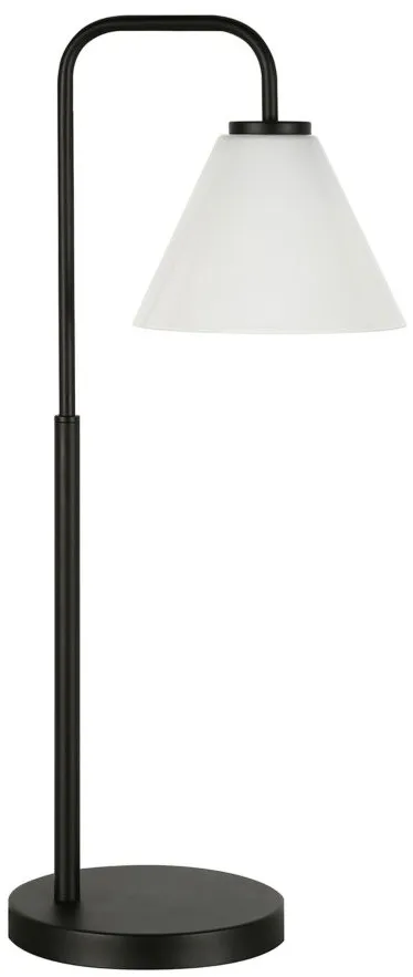 Helen Table Lamp in Blackened Bronze by Hudson & Canal