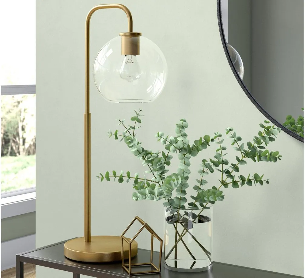 Hannes Table Lamp in Brass by Hudson & Canal