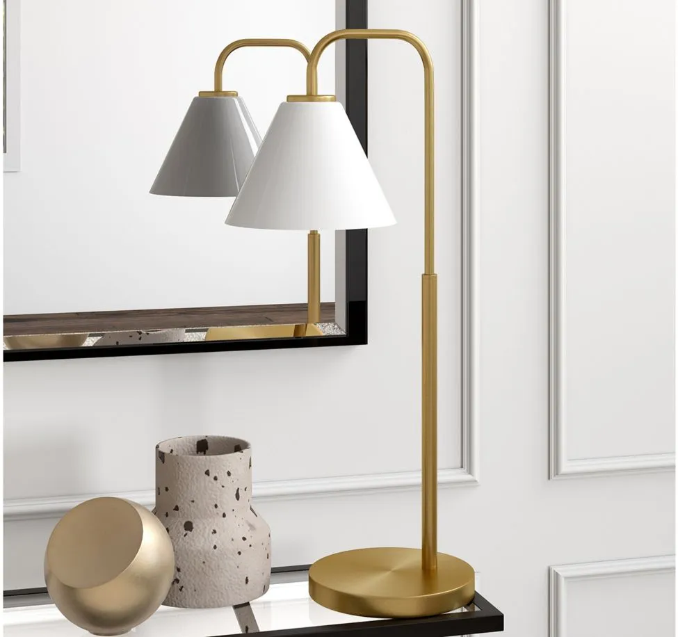 Helen Table Lamp in Brass by Hudson & Canal