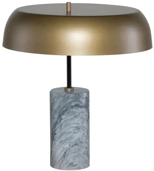 Maddox Table Lamp in BRASS by Nuevo