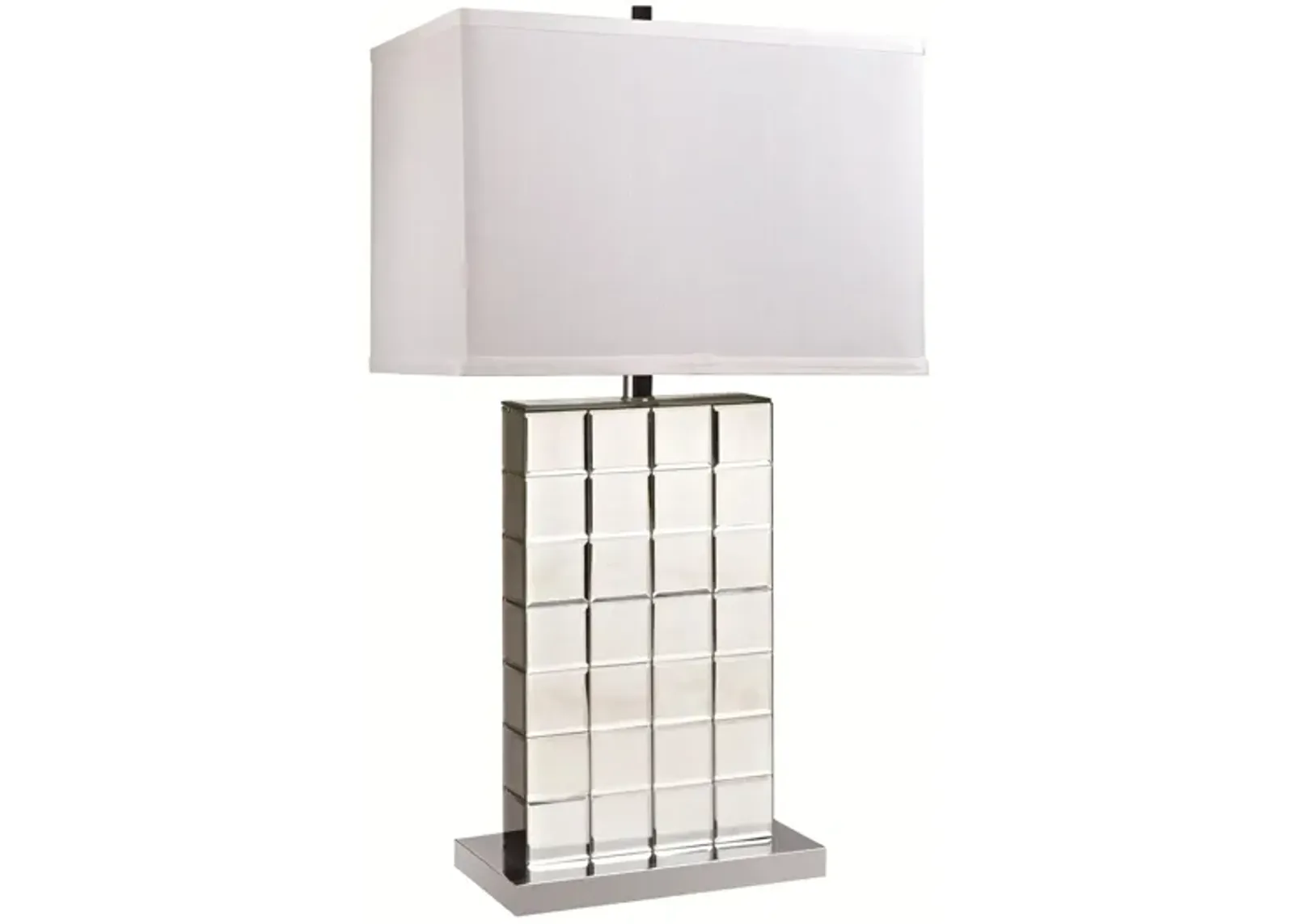 Mirror Table Lamp in Chrome by Simon Blake Interiors