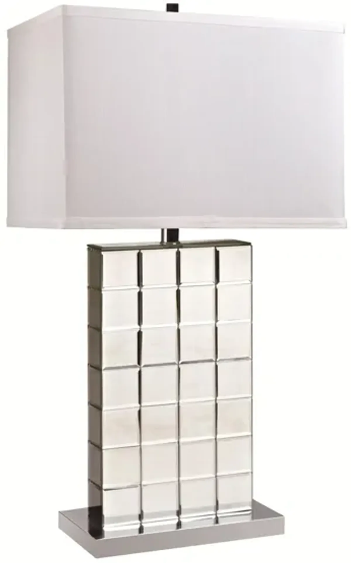 Mirror Table Lamp in Chrome by Simon Blake Interiors