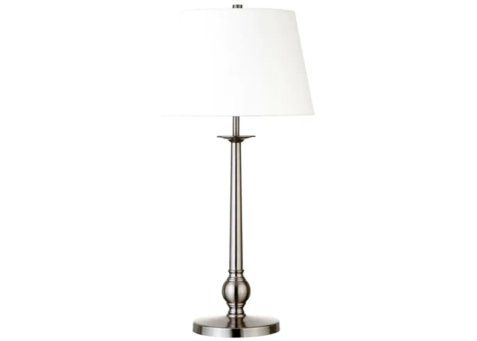 Ismael Table Lamp in Brushed Nickel by Hudson & Canal