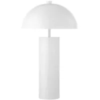 Vera Table Lamp in Matte White by Hudson & Canal