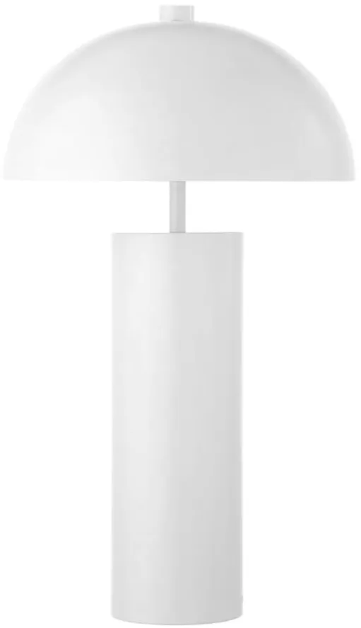 Vera Table Lamp in Matte White by Hudson & Canal
