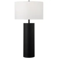 York Table Lamp in Blackened Bronze by Hudson & Canal