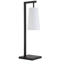 Moser Table Lamp in Blackened Bronze by Hudson & Canal