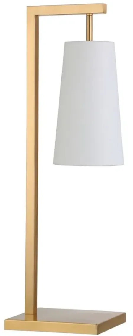 Moser Table Lamp in Brass by Hudson & Canal