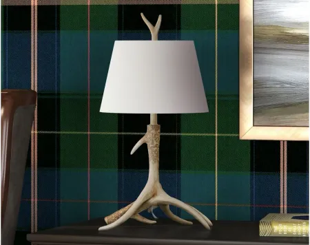 Ellsworth Table Lamp in Antique Faux Antler by Hudson & Canal