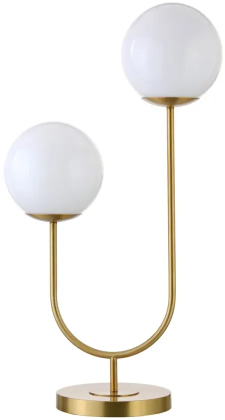 Dufrene Table Lamp in Brass by Hudson & Canal