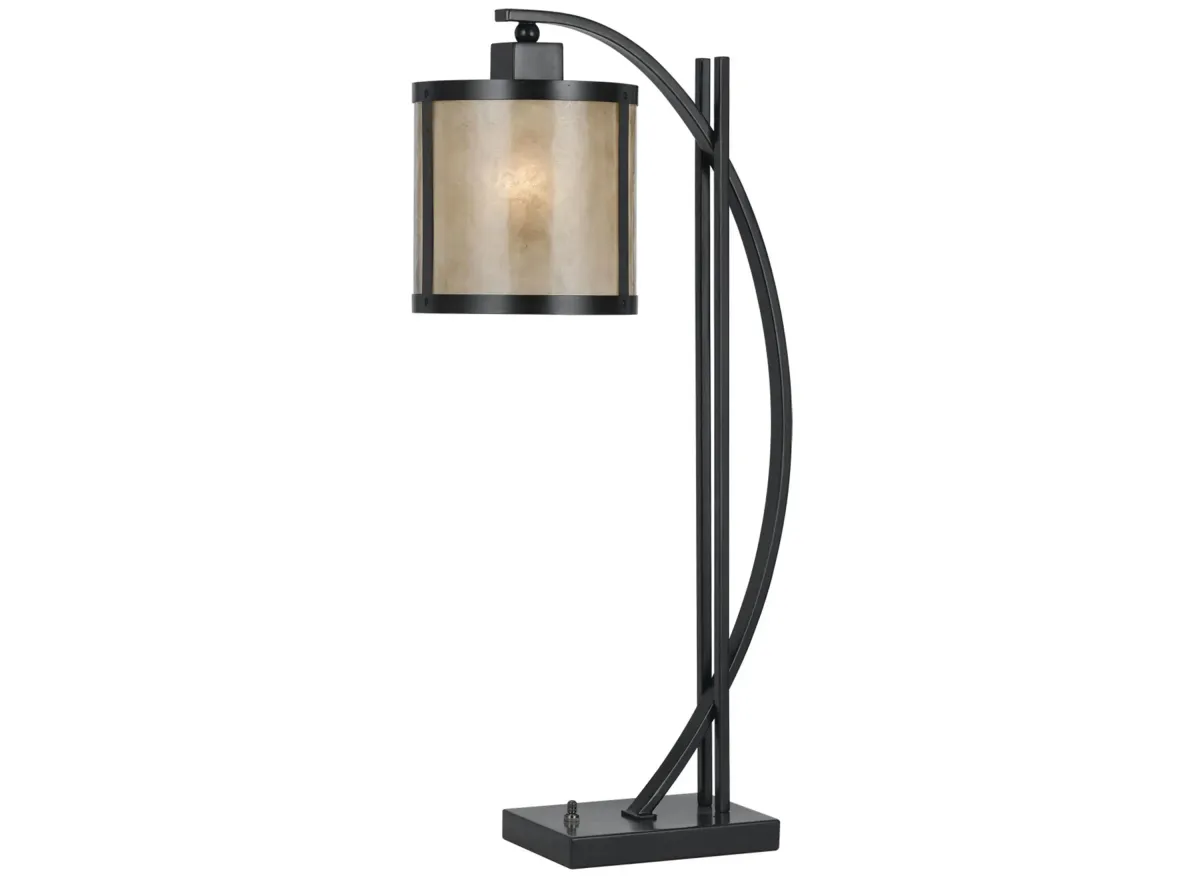 Mica Downbridge Table Lamp in Iron by Cal Lighting